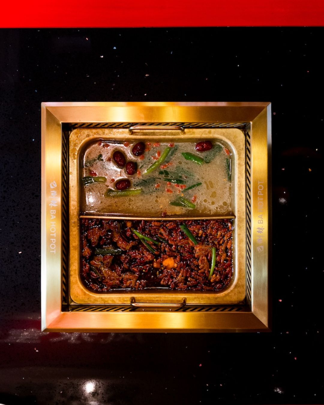 hot pot yin yang